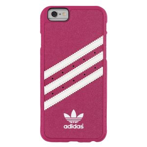 Coque Adidas Originals daim Rose/Blanc pour iPhone 6 / 6s