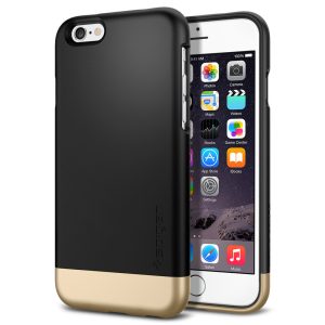 Coque Spigen Style Armor - Noir pour iPhone 6 / 6s