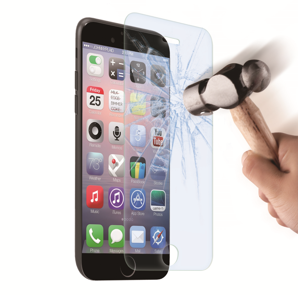 Protège Ecran Muvit en verre trempé ultra résistant pour iPhone 7