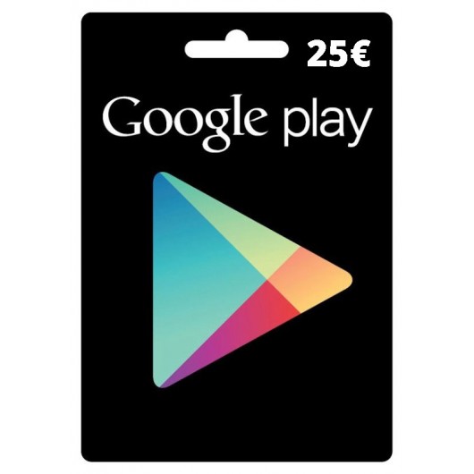 E-carte Google Play 25€ - KOX Maroc