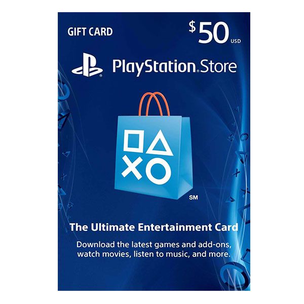 Carte Playstation Network (PSN) 50$ Compte US - KOX Maroc